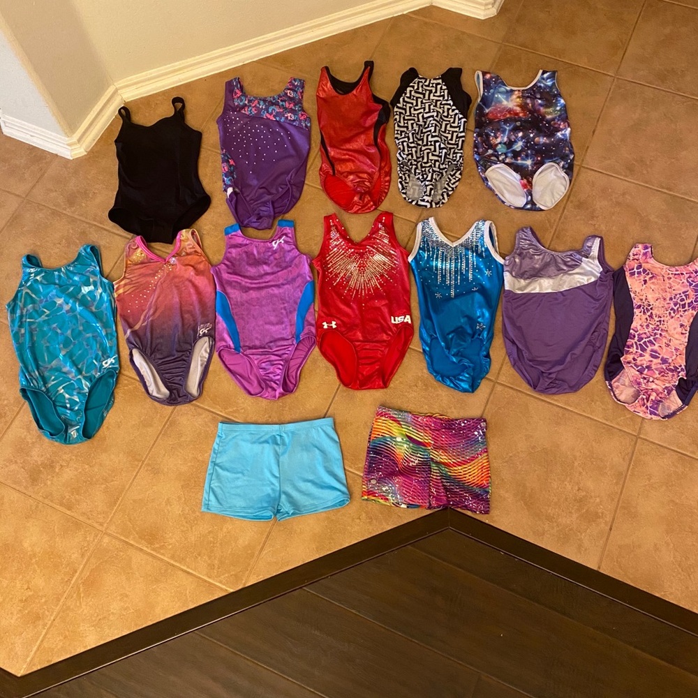 Gymnastic leotards/ Girls size Medium